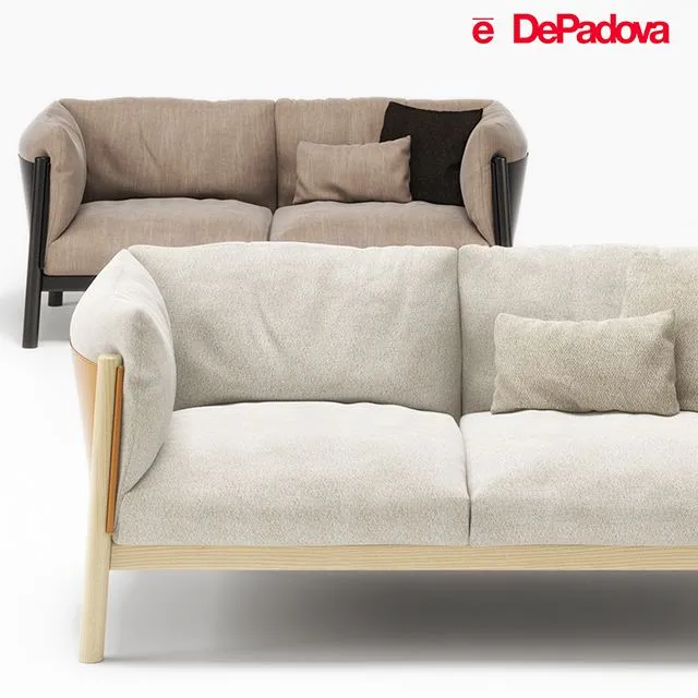 Sofa Yak YA2 3D Model Sofa Yak YA2 3D Model