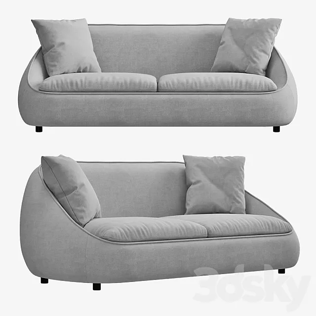 Sofa_Safira_200x100x75_La Forma (Julia Grup) 3D Model