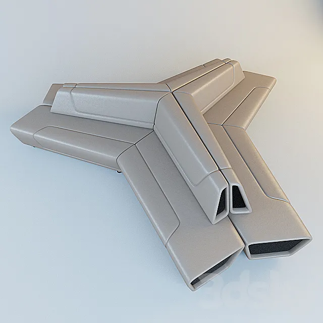 Sofas and armchairs KALEIDO 3D Model