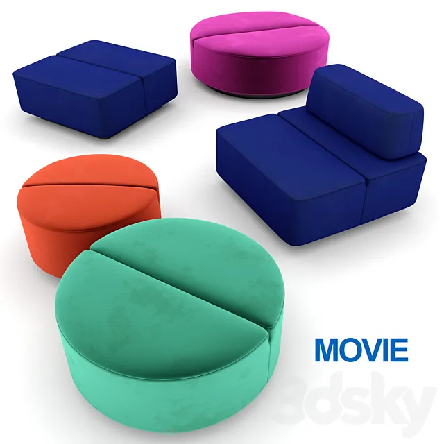 Sofas Martela – Movie 3DModel