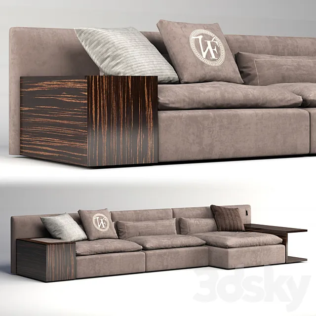 Sofas Savoia 3DModel Sofas Savoia 3DModel