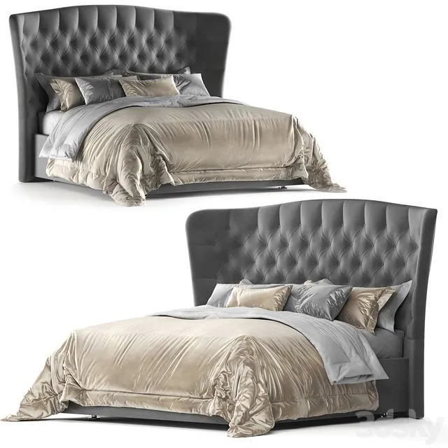 Sofia Askona Bed 3D Model Sofia Askona Bed 3D Model