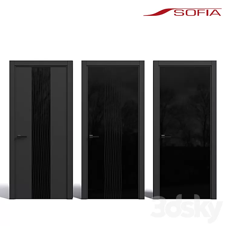 Sofia Doors 3D Model