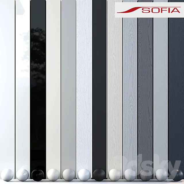 Sofia Enamel Lacquer Materials (Enamel Lacquer) 3D Model