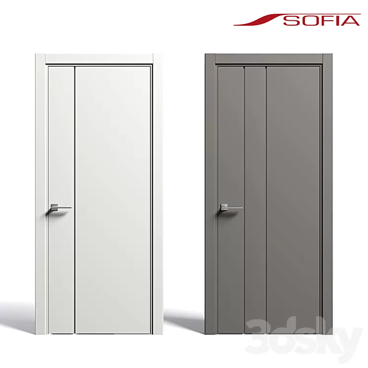 Sofia Vision doors 3D Model