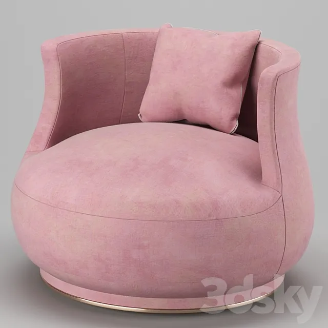 Soft Chair 3DModel Soft Chair 3DModel