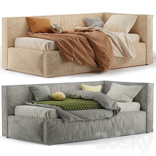 Soft children’s bed 3D Model Soft children’s bed 3D Model