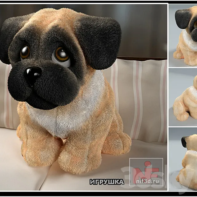 soft Doggie 3DModel soft Doggie 3DModel