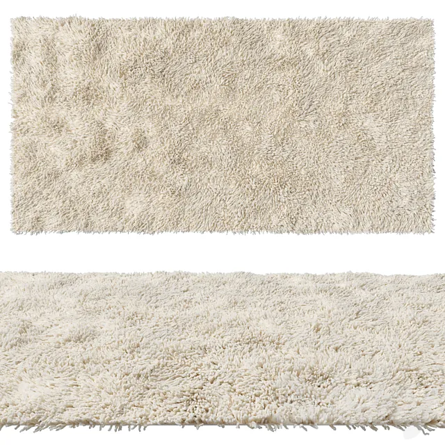 Soft fabric carpet by ZARAHOME 3D Model Soft fabric carpet by ZARAHOME 3D Model