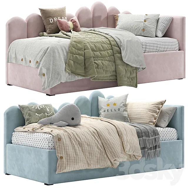 Soft Ladder Children Bed 3DModel Soft Ladder Children Bed 3DModel