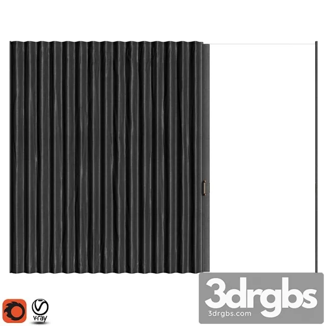 Soft sliding partition 3D Model Download