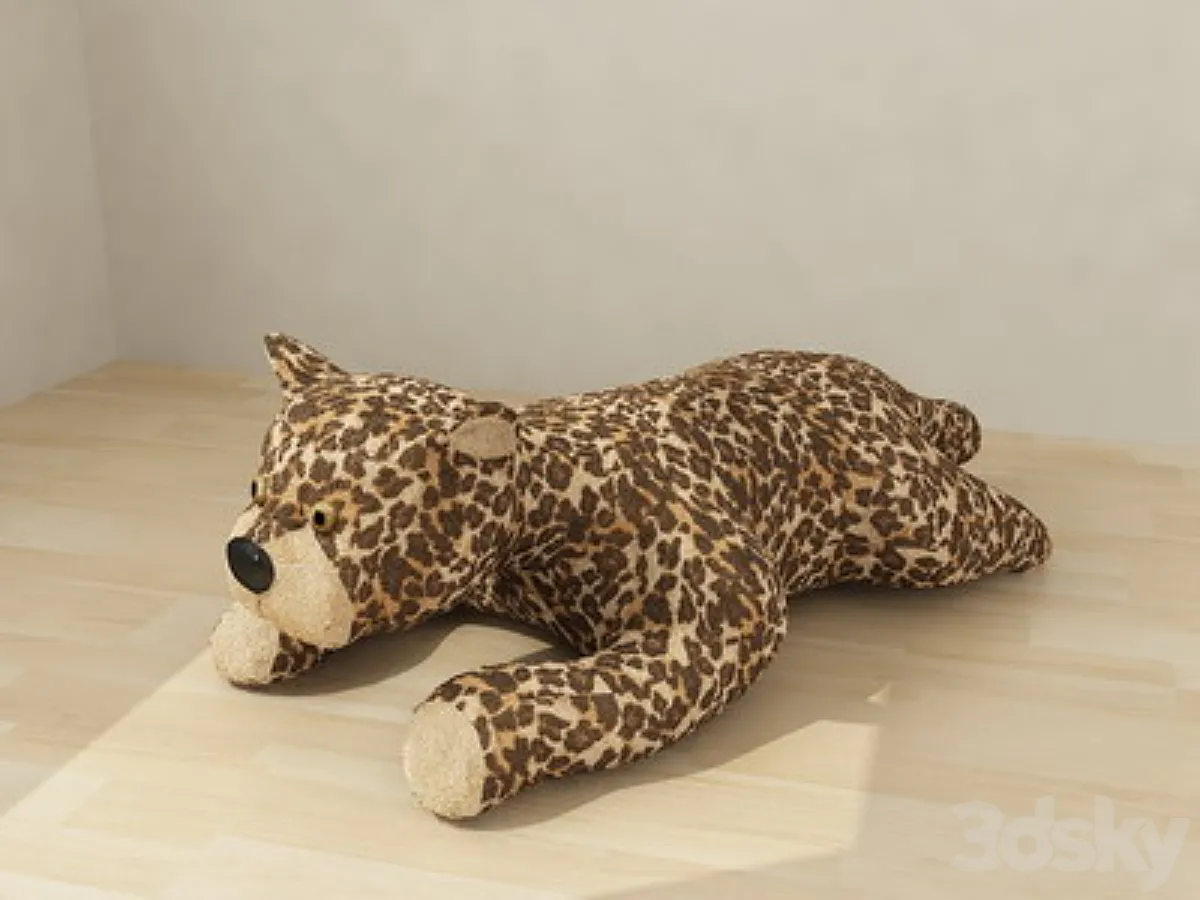 Soft toy Breeds 3D Model Soft toy Breeds 3D Model