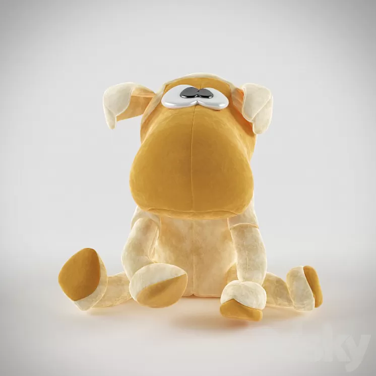 soft toy sheep 3D Model soft toy sheep 3D Model
