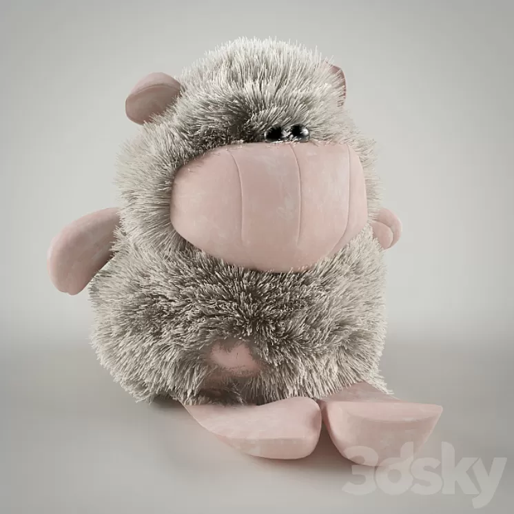 soft toy sheep 3D Model soft toy sheep 3D Model
