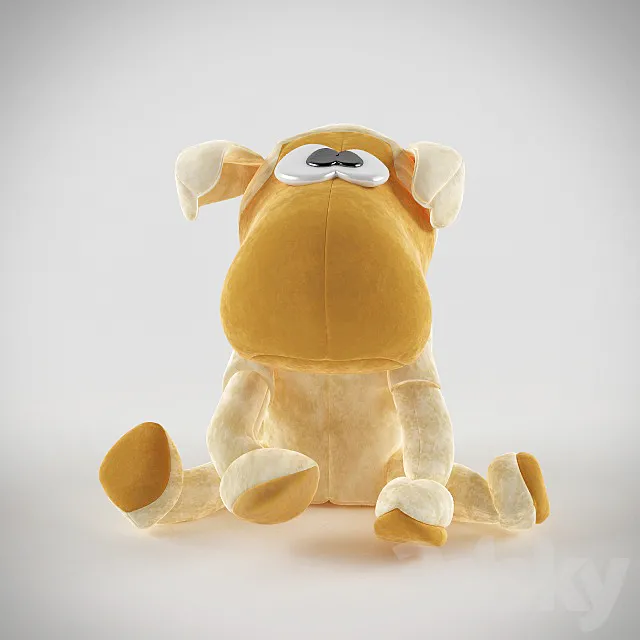 soft toy sheep 3DModel soft toy sheep 3DModel