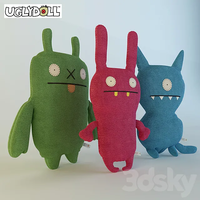 Soft toys “Uglydoll” 3DModel Soft toys “Uglydoll” 3DModel