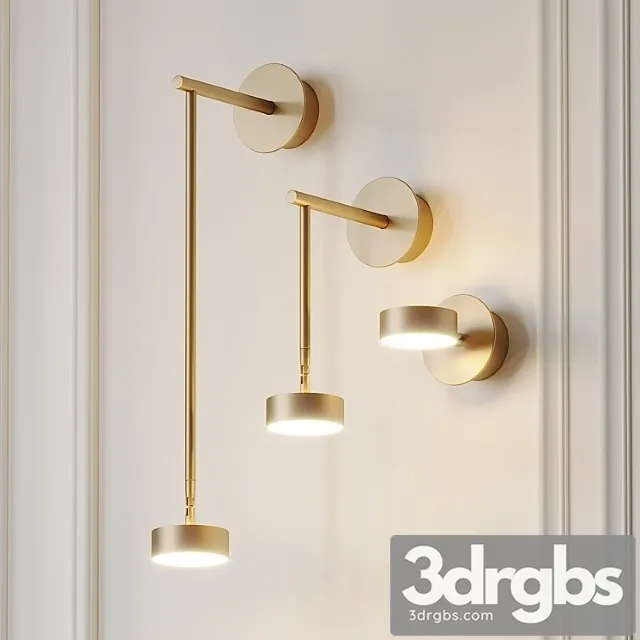 Softspot wall sconce by giopato coombes 3D Model Download