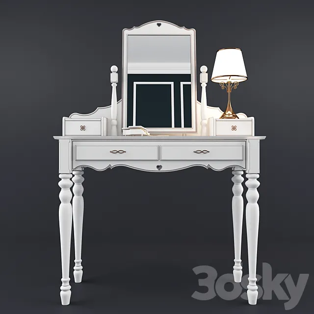 Sofy console and lamp table ARTELAMP FABBRO 3D Model