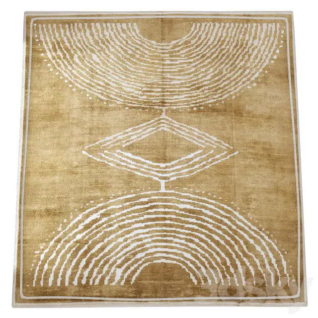 Soho Antiq Rug 3D Model Soho Antiq Rug 3D Model