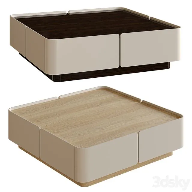 Soho Coffee Table 3D Model Soho Coffee Table 3D Model