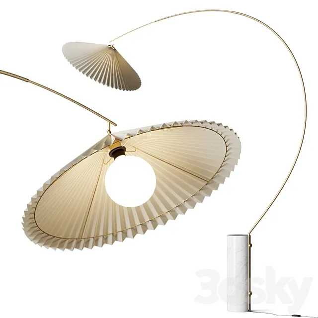 Soho Home Arc Floor Lamp 3D Model Soho Home Arc Floor Lamp 3D Model