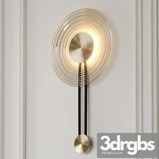Solar wall sconce by chelsom 3D Model Download