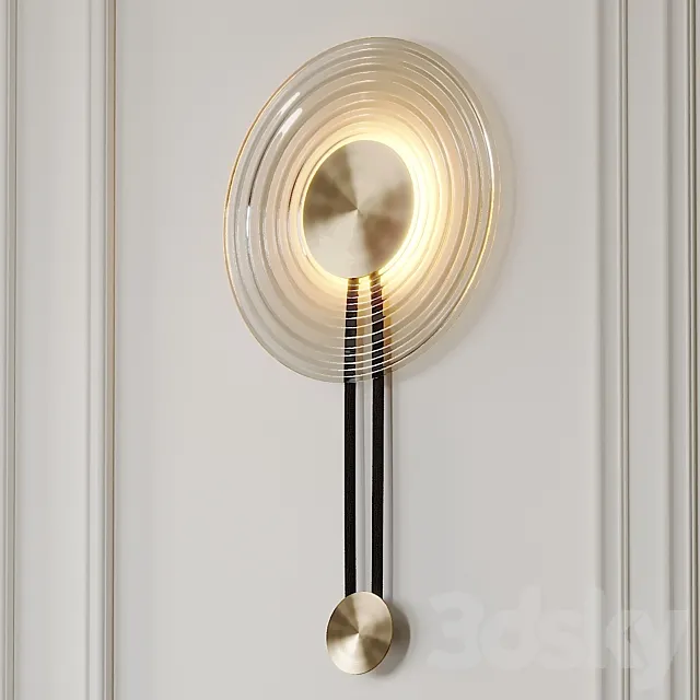 Solar Wall Sconce by Chelsom 3DModel