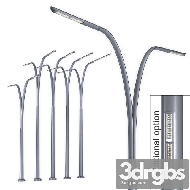 Solecity uls100 by signify lumec (set 2) 3D Model Download