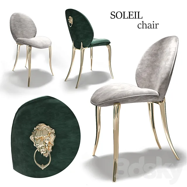 soleil chair boca do lobo 3DModel soleil chair boca do lobo 3DModel