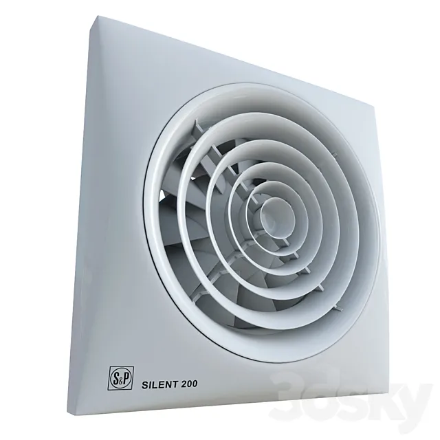 Soler & Palau SILENT-200 CZ 3D Model