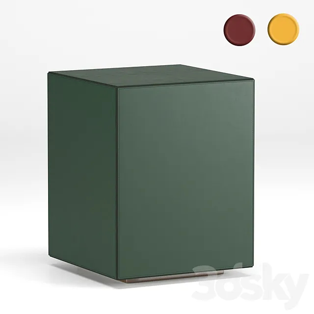 Solid Saddle-Hide. Minotti Italia 3DModel Solid Saddle-Hide. Minotti Italia 3DModel