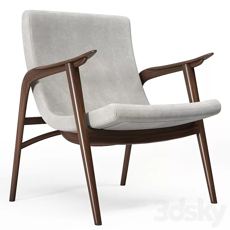 Sollos Armchair 150 Lounge by Jader Almeida 3D Model Free Download
