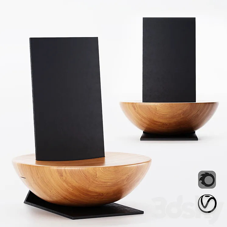 solo chair 3D Model Free Download