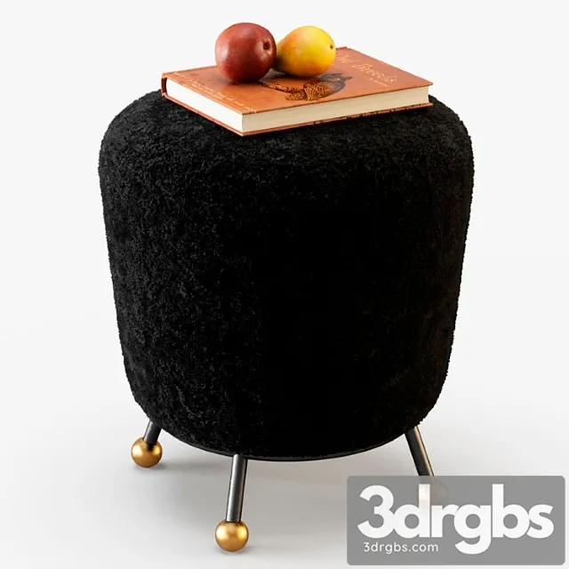 Somali ottoman 2 3D Model Download