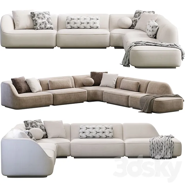 Somod Sofa By Davis 3D Model Somod Sofa By Davis 3D Model