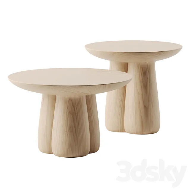 SONIAH side tables by Faina 3D Model SONIAH side tables by Faina 3D Model