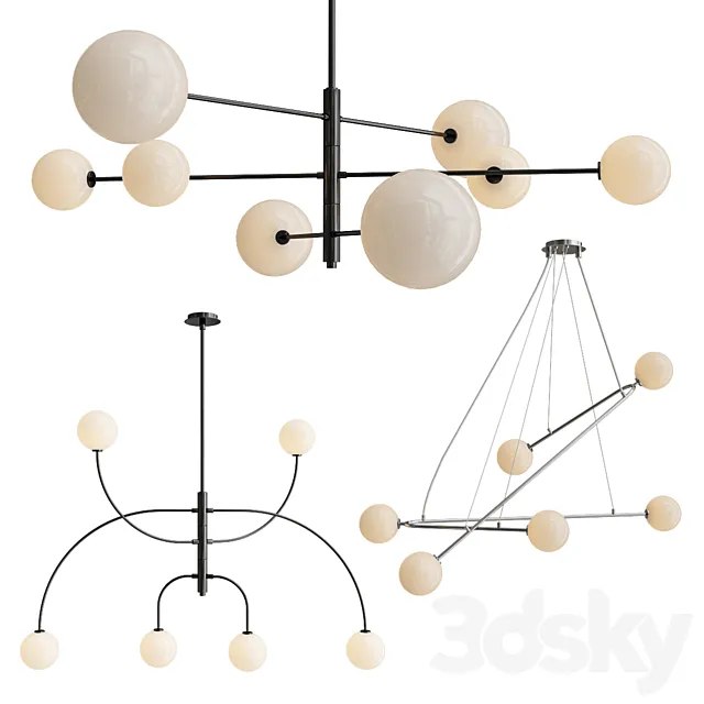 Sonn & Atom & Endo collection 3D Model