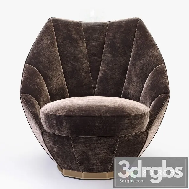Sontag Armchair 3D Model Download