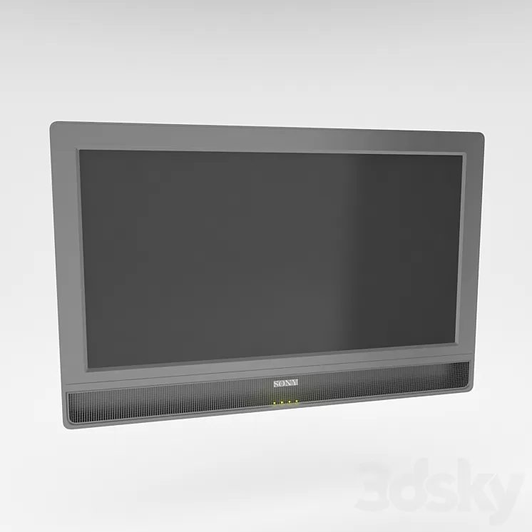 Sony Bravia 32 'TV 3D Model