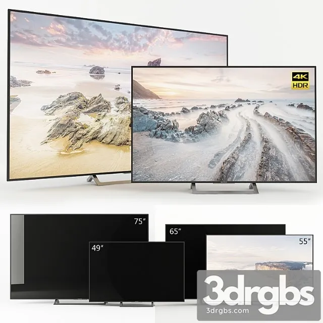 Sony kd tvs (4 pcs.)