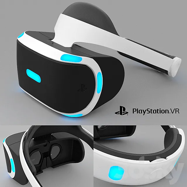 Sony Playstation VR 3DModel