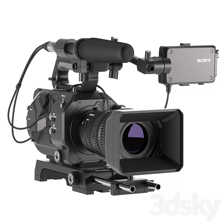 Sony PXW-FS7M2 3D Model