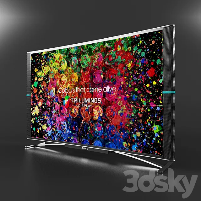 SONY TV 3D Model