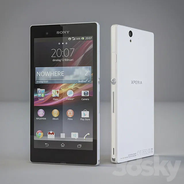 Sony \ Xperia Z 3D Model