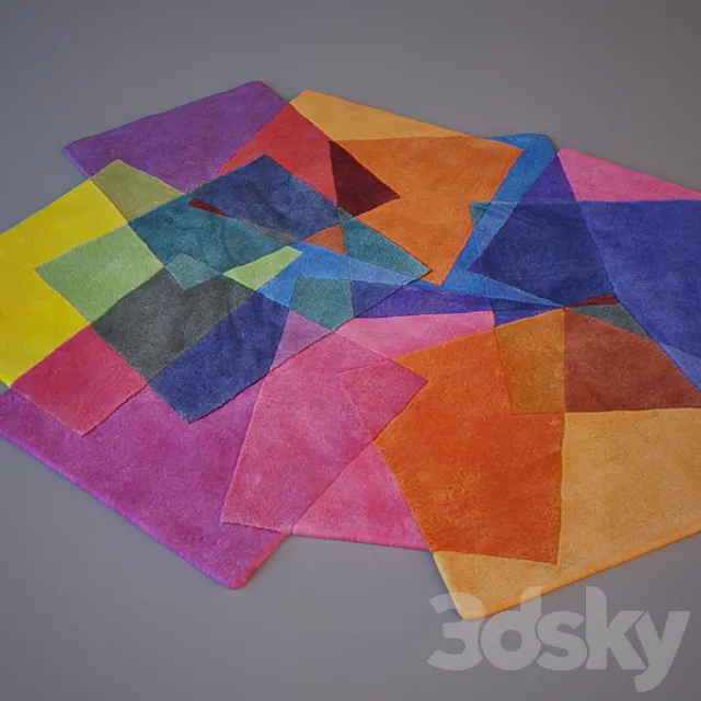 Sonya Rugs _ After Matisse 3DModel Sonya Rugs _ After Matisse 3DModel