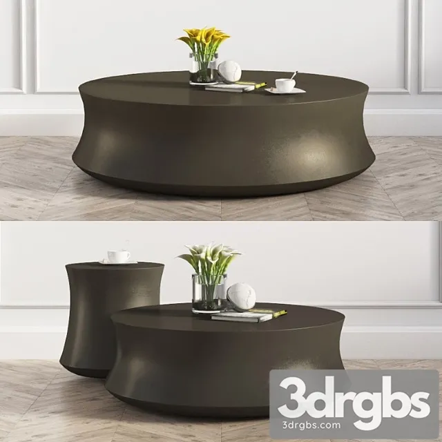 Soori coffee table poliform 2 3D Model Download Soori coffee table poliform 2 3D Model Download