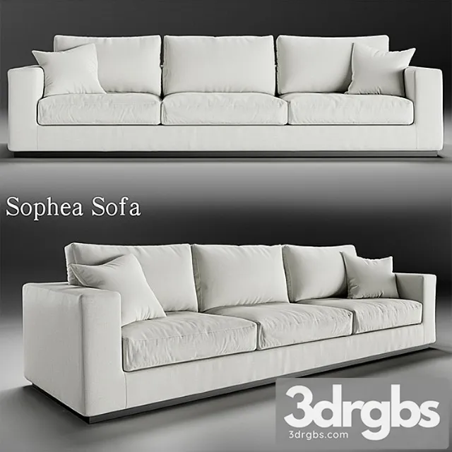 Sophea Sofa 3D Model Download Sophea Sofa 3D Model Download