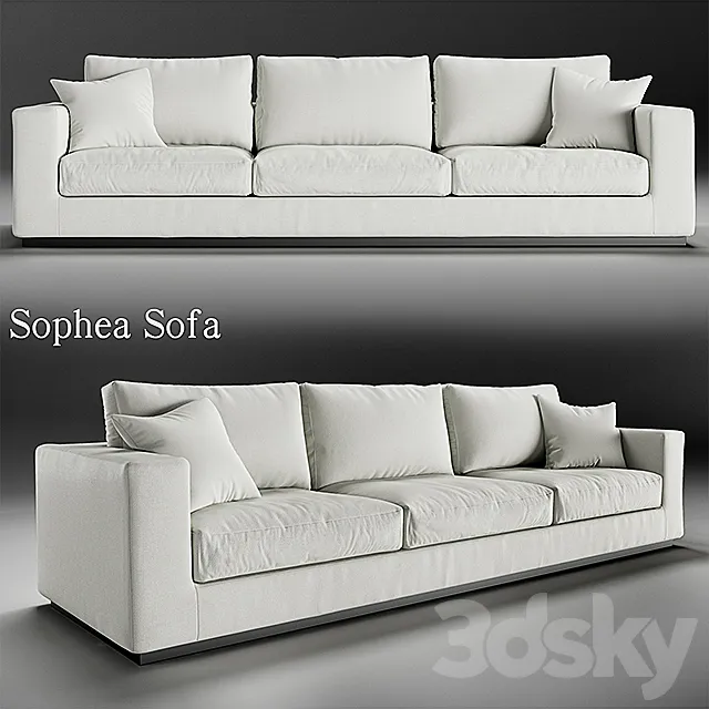 Sophea Sofa 3D Model Sophea Sofa 3D Model
