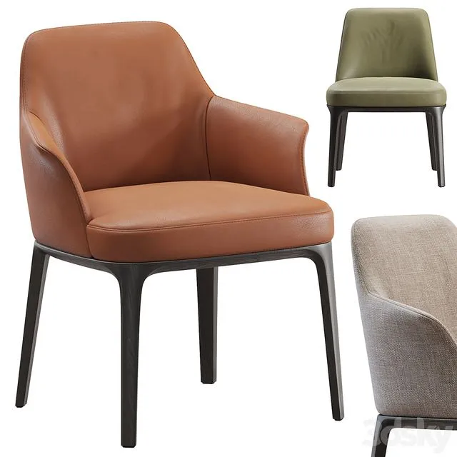 SOPHIE CHAIR BY POLIFORM 3D Model SOPHIE CHAIR BY POLIFORM 3D Model