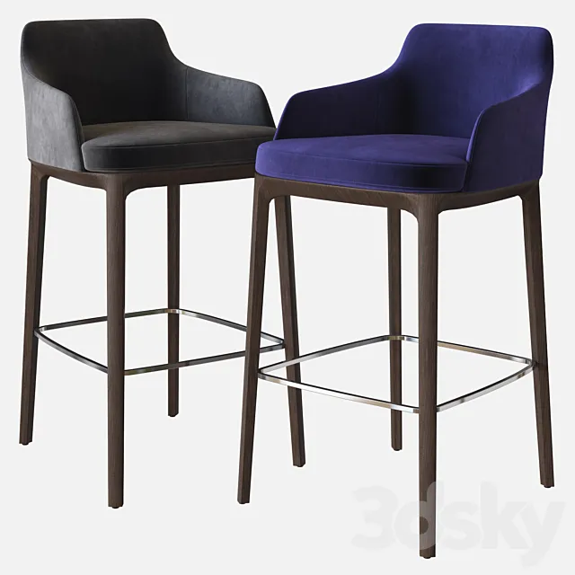 Sophie stool poliform 3DModel